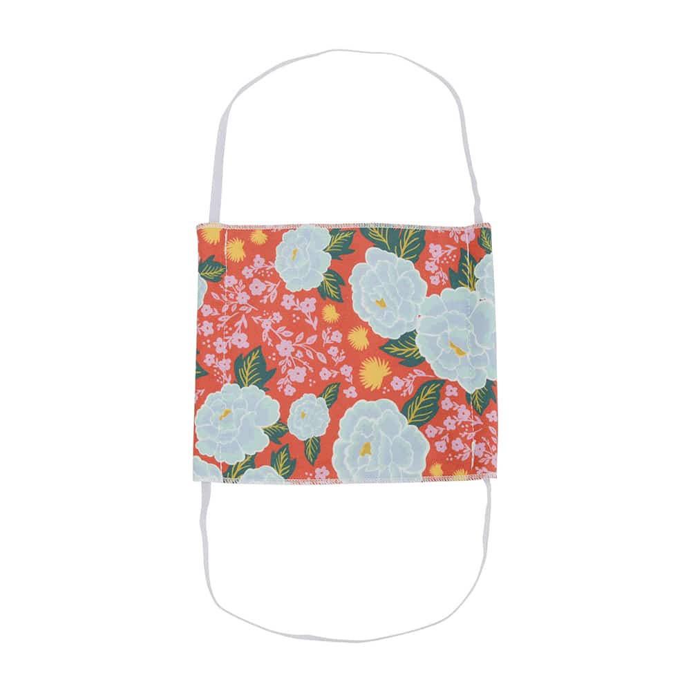 Load image into Gallery viewer, ANNABEL TRENDS Washable Reusable Face Mask - Pretty Peonies **REDUCED!!**