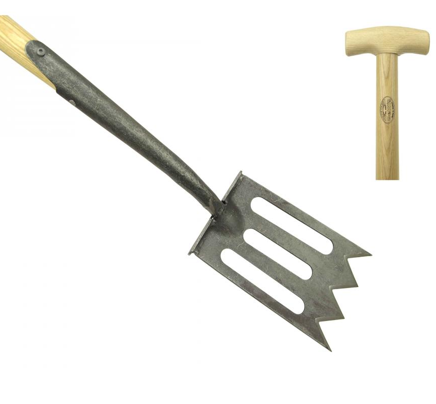 Load image into Gallery viewer, DEWIT Gardening Spork - 800mm Ash T-Handle