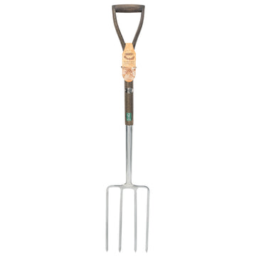DRAPER TOOLS Expert Heritage Range Stainless Steel Garden Fork - Dark Ash Handle **CLEARANCE**