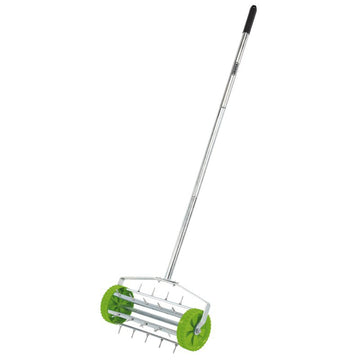 DRAPER TOOLS Rolling Lawn Aerator (450mm Spiked Drum) **CLEARANCE**