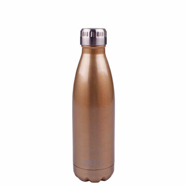 OASIS Drink Bottle 500ml Stainless Insulated - Champagne