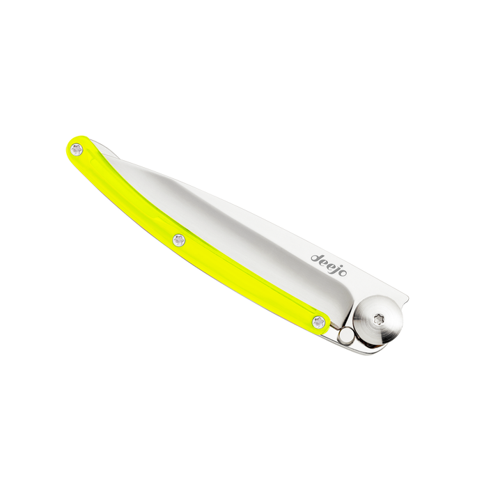 DEEJO KNIFE | Colours 27g - Yellow Closed