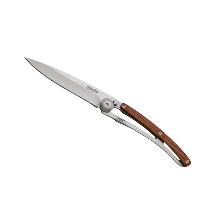 DEEJO KNIFE | Classic Wood 27g - Rosewood Opended