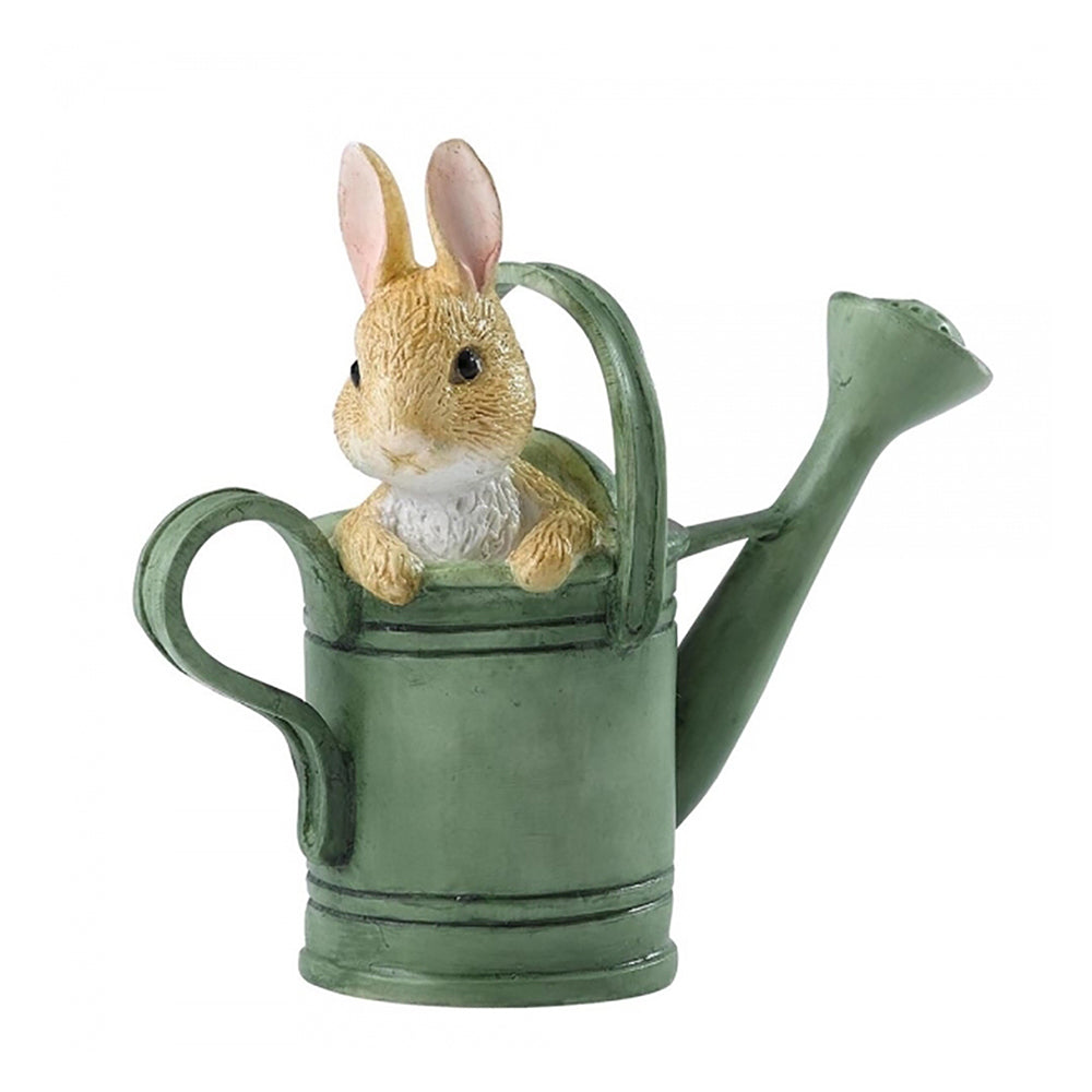 Load image into Gallery viewer, PETER RABBIT Beatrix Potter Miniature Figurine - Peter in Watering Can