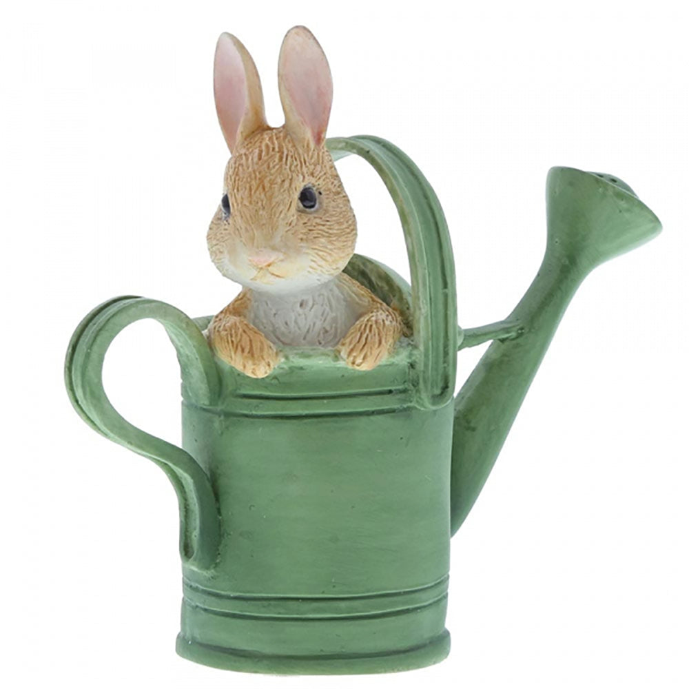 Load image into Gallery viewer, PETER RABBIT Beatrix Potter Miniature Figurine - Peter in Watering Can