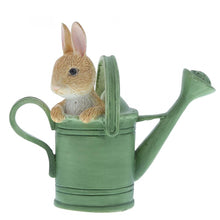 Load image into Gallery viewer, PETER RABBIT Beatrix Potter Miniature Figurine - Peter in Watering Can