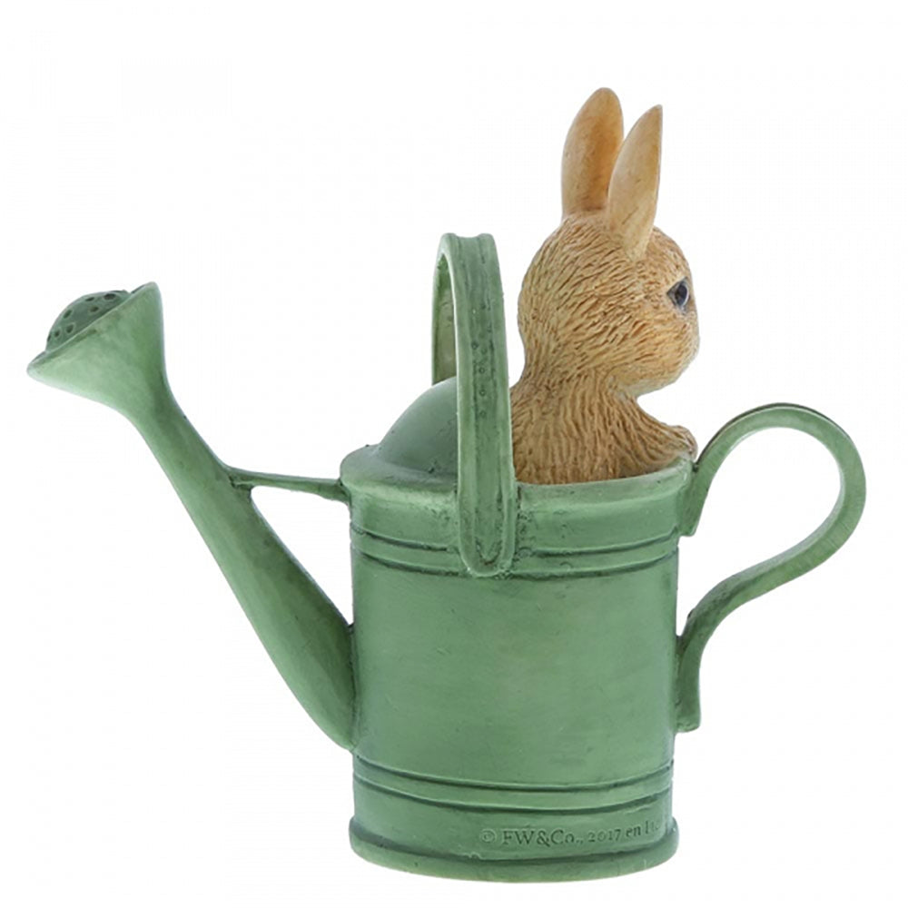 Load image into Gallery viewer, PETER RABBIT Beatrix Potter Miniature Figurine - Peter in Watering Can