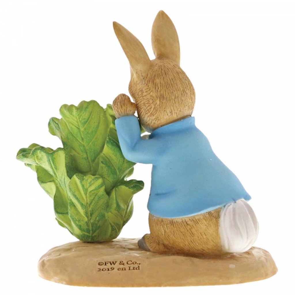 Load image into Gallery viewer, PETER RABBIT Beatrix Potter Miniature Figurine - Peter Rabbit with Lettuce