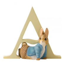 Load image into Gallery viewer, PETER RABBIT Beatrix Potter Letter A - Peter Under The Gate