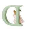 PETER RABBIT Beatrix Potter Letter D - Hunca Munca Sweeping