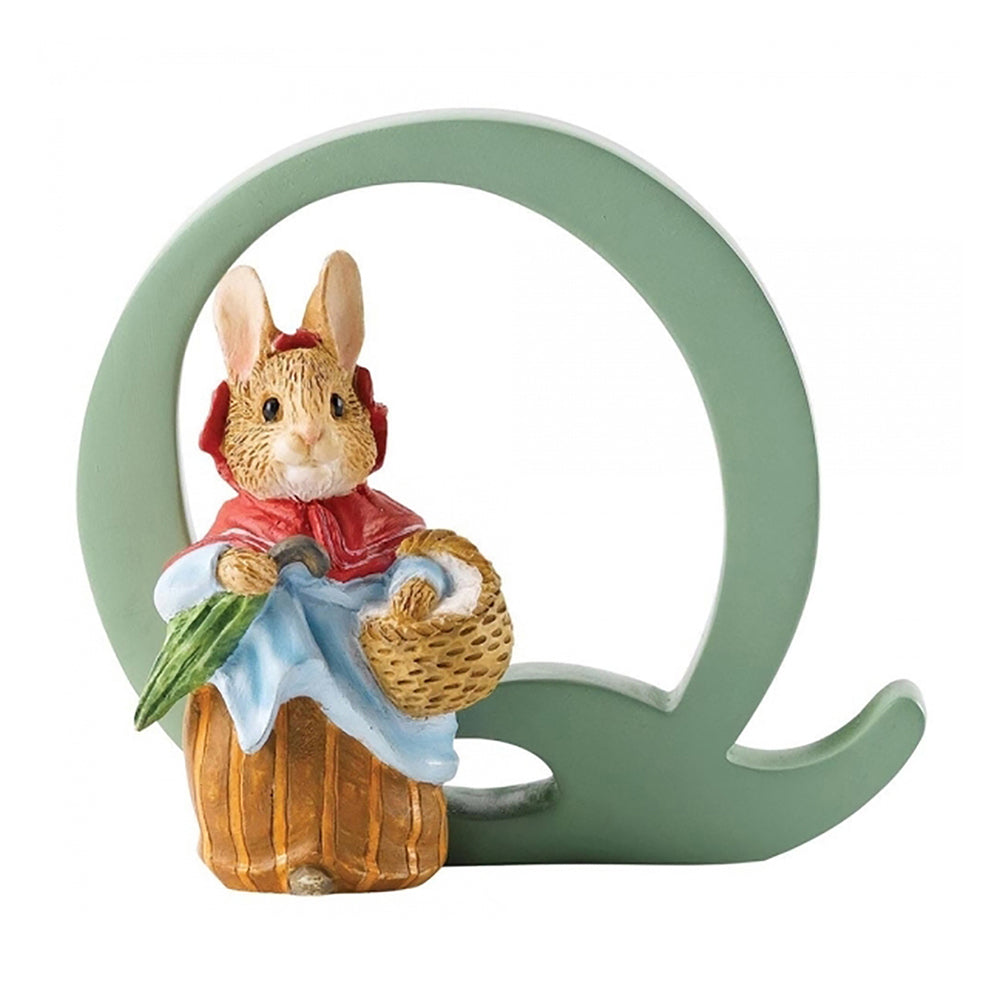 Load image into Gallery viewer, PETER RABBIT Beatrix Potter Letter Q - Mrs. Rabbit