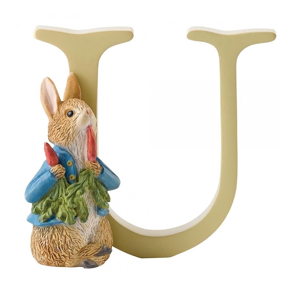 Load image into Gallery viewer, PETER RABBIT Beatrix Potter Letter U - Peter Rabbit Radish