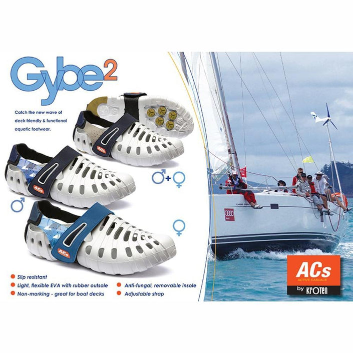 KROTEN GYBE2 Aquatic Shoe - Grey/Midnight Navy, Womens