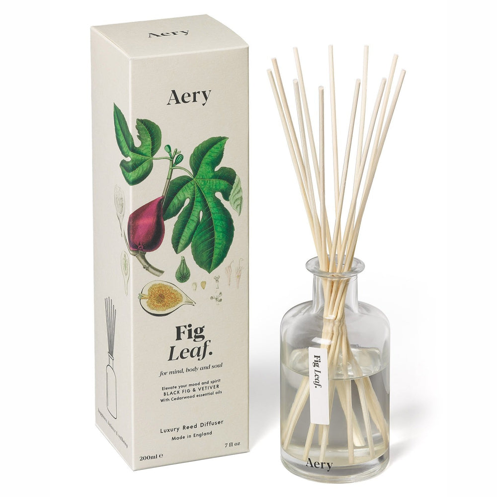 Load image into Gallery viewer, AERY LIVING Botanical 200ml Reed Diffuser - Fig Leaf