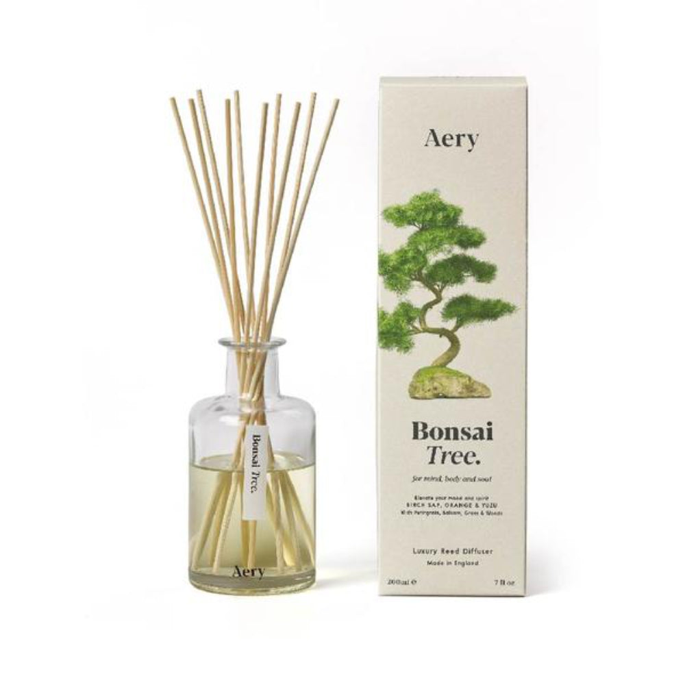 Load image into Gallery viewer, AERY LIVING Botanical 200ml Reed Diffuser - Bonsai Tree