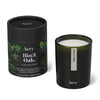 AERY LIVING Botanical Green 200g Soy Candle - Black Oak