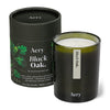AERY LIVING Botanical Green 200g Soy Candle - Black Oak