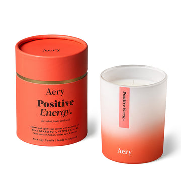 AERY LIVING Aromatherapy 200g Soy Candle - Positive Energy