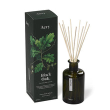 Load image into Gallery viewer, AERY LIVING Botanical Green 200ml Reed Diffuser - Black Oak