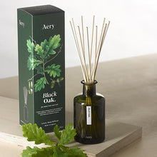 Load image into Gallery viewer, AERY LIVING Botanical Green 200ml Reed Diffuser - Black Oak