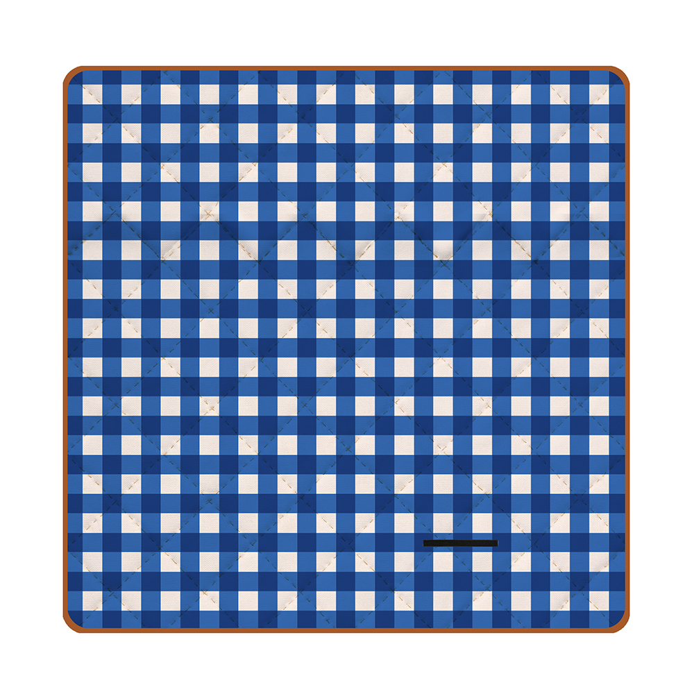 Load image into Gallery viewer, ANNABEL TRENDS Beach &amp; Picnic Mat – Cobalt Check