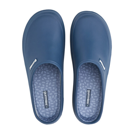 ANNABEL TRENDS Gummies Memory Foam Clog - Navy