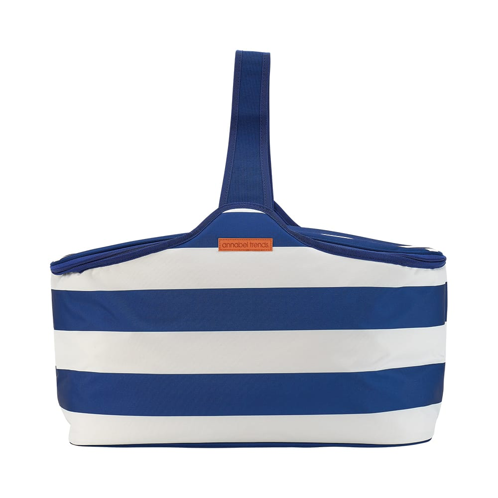ANNABEL TRENDS Picnic Cooler Bag - Navy Stripe