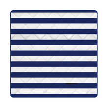 Load image into Gallery viewer, ANNABEL TRENDS Beach &amp; Picnic Mat – Navy Stripe