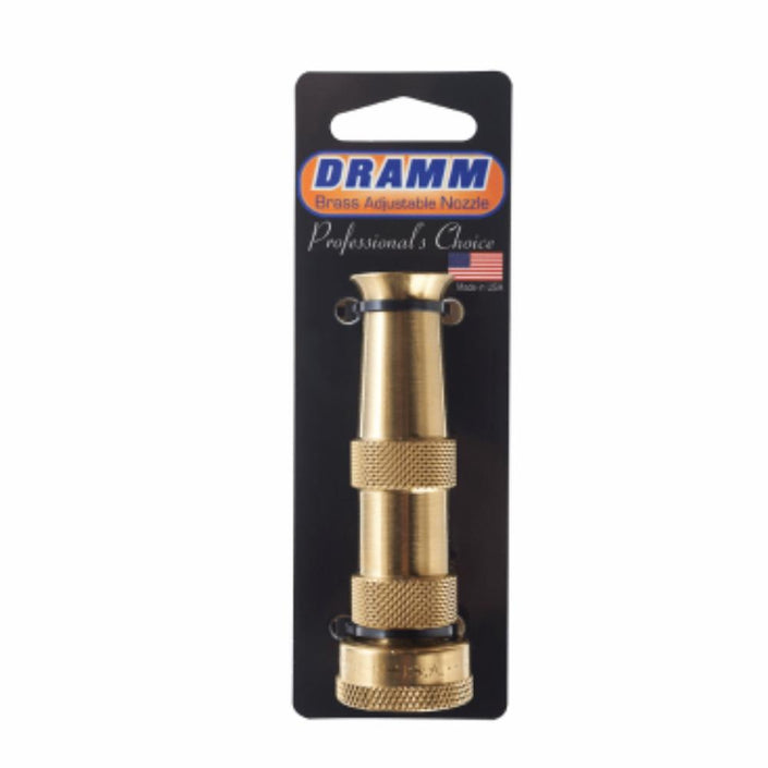 DRAMM Adjustable Hose Nozzle - Brass