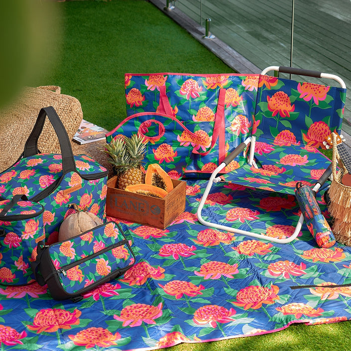 ANNABEL TRENDS Beach Chair - Bright Waratah
