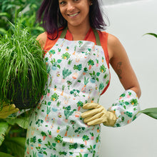 Load image into Gallery viewer, ANNABEL TRENDS Long Sleeve Garden Gloves – Plant Lover - Yellow Hands