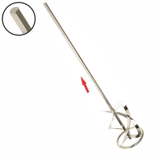 AXIS Professional Mixing Paddle 135mm - 12mm Hex Drive - Positive Helix