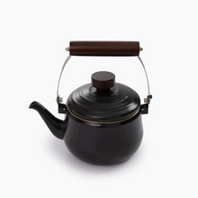 Load image into Gallery viewer, BAREBONES Enamel Teapot - Charcoal