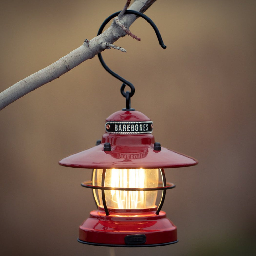 Load image into Gallery viewer, BAREBONES Edison Mini Lantern - Red