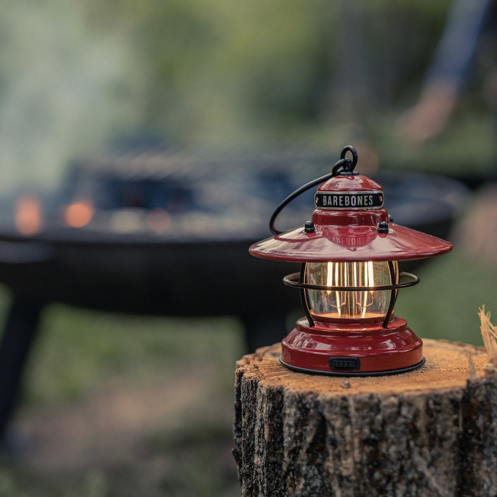 Load image into Gallery viewer, BAREBONES Edison Mini Lantern - Red