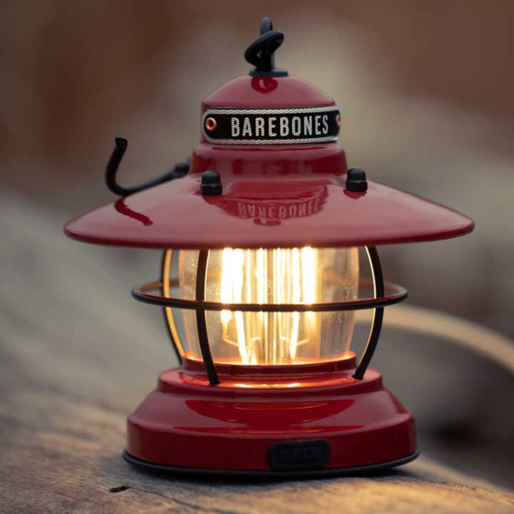 Load image into Gallery viewer, BAREBONES Edison Mini Lantern - Red