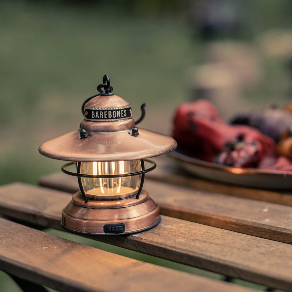 Load image into Gallery viewer, BAREBONES Edison Mini Lantern - Copper