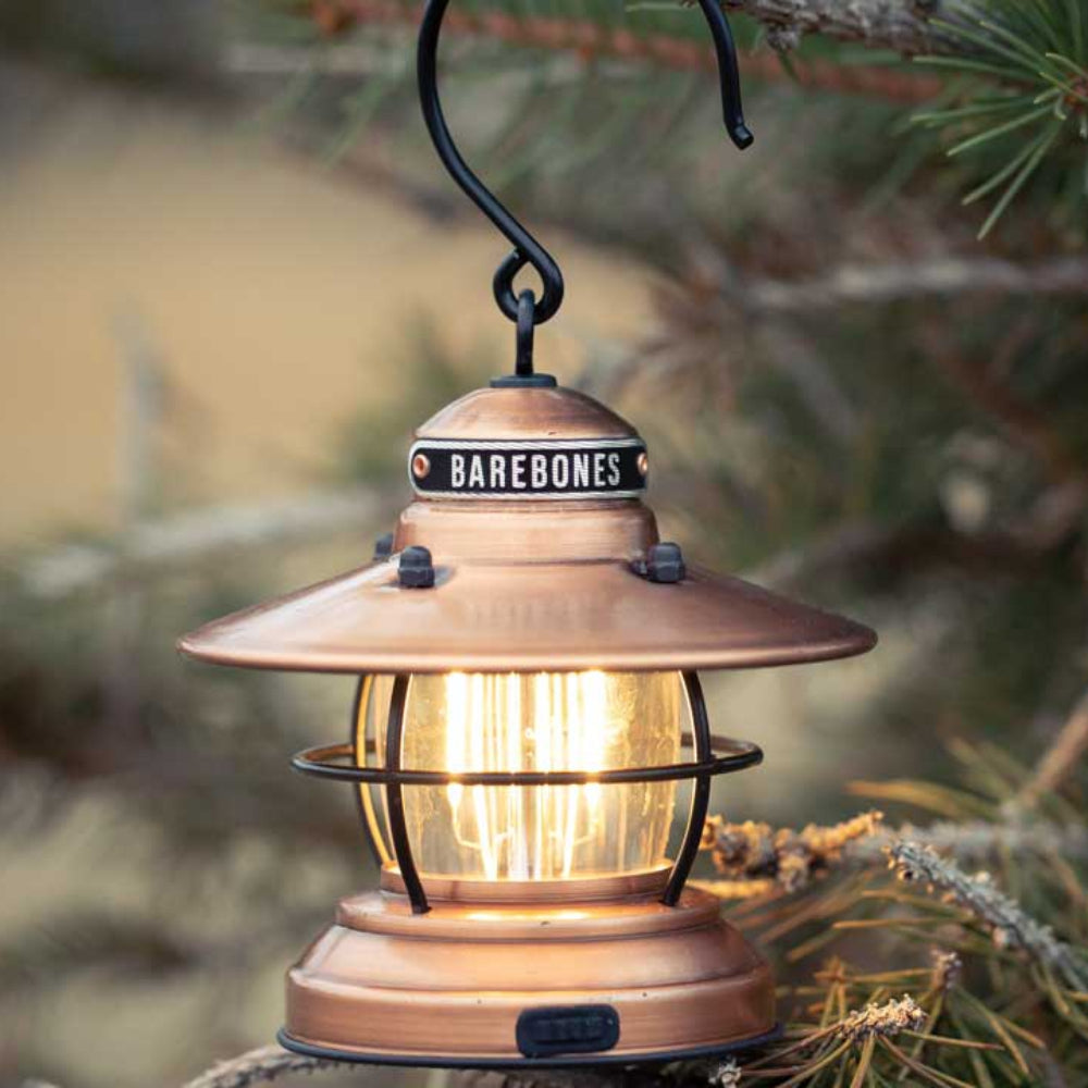 Load image into Gallery viewer, BAREBONES Edison Mini Lantern - Copper