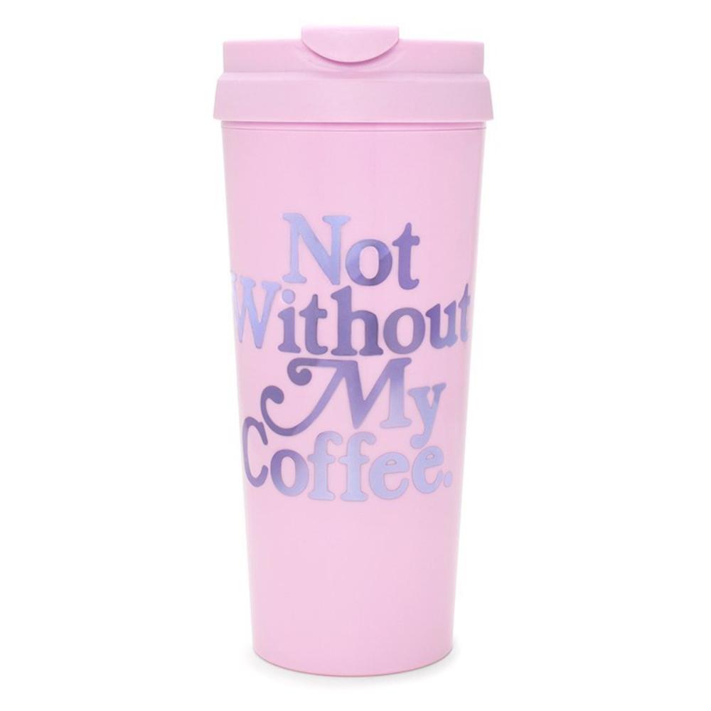 Ban.do Hot Stuff Insulated Thermal Travel Mug Tumbler, 16oz, But First  Coffee
