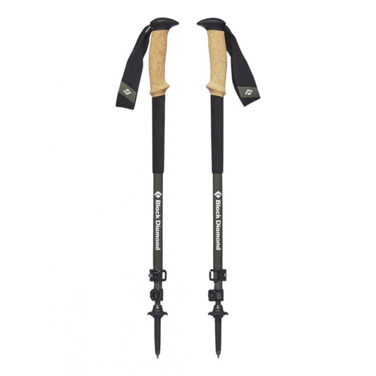 BLACK DIAMOND ALPINE CARBON CORK Trekking Poles, Tundra 2019 - Pair