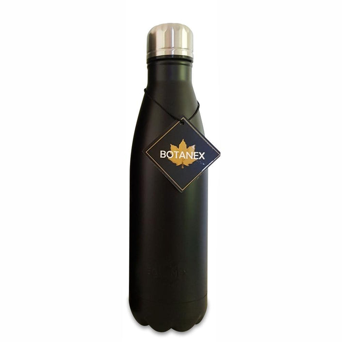 Matt Black Insulated Water Bottle
