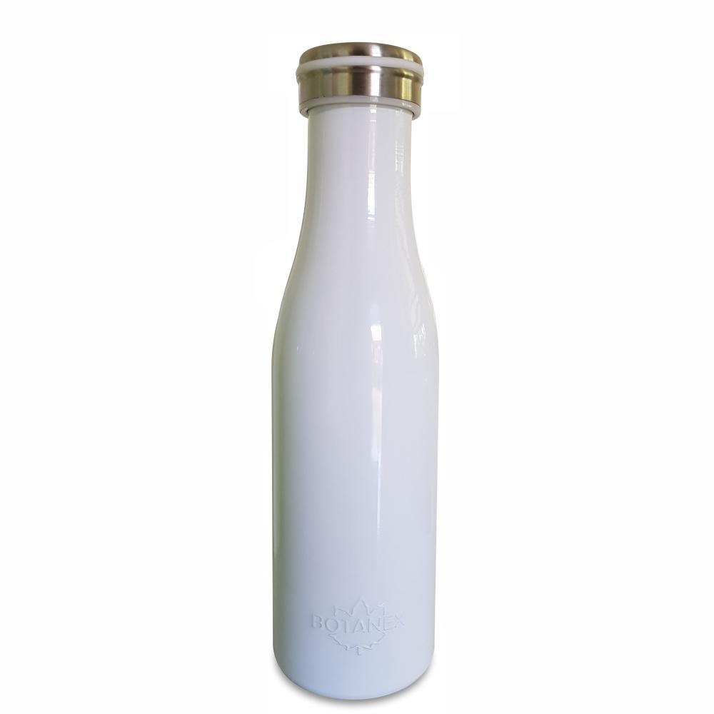 White Pastel Insulated Bottle