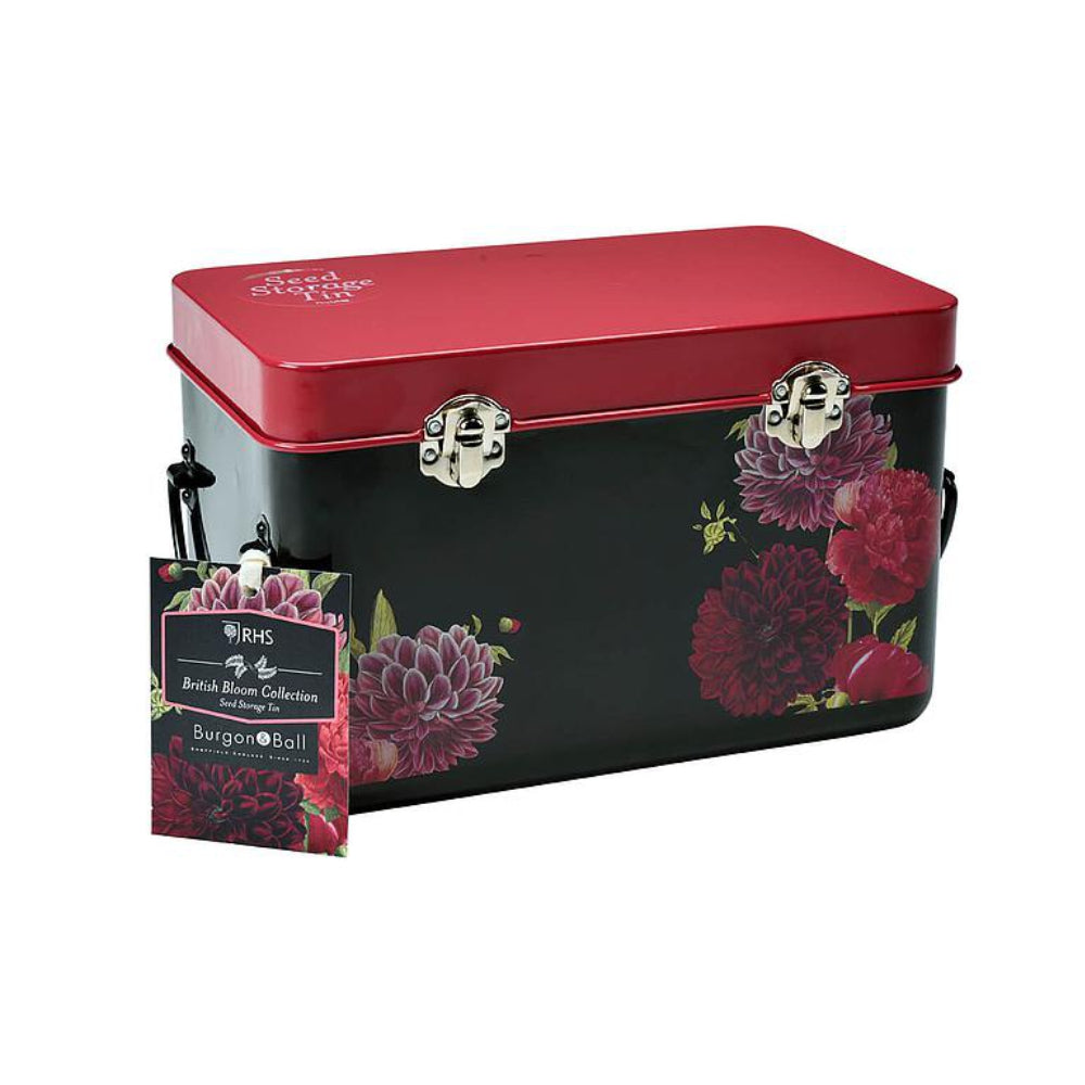 Load image into Gallery viewer, BURGON &amp; BALL British Bloom &#39;Dahlia&#39; Seed Storage Tin