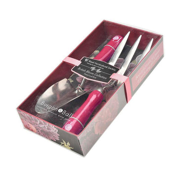 BURGON & BALL British Bloom 'Dahlia' Trowel & Fork Set