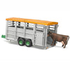 BRUDER Livestock Trailer with 1 cow 1:16