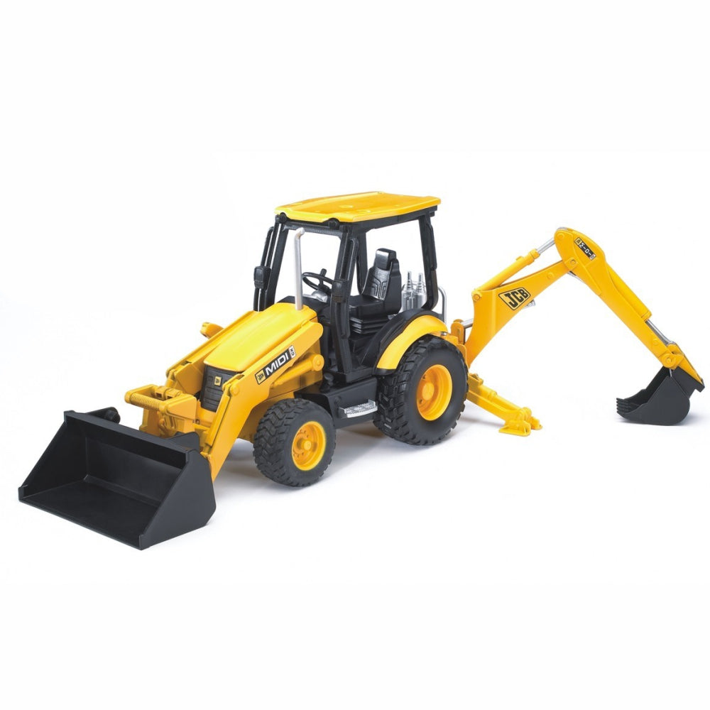 Load image into Gallery viewer, BRUDER JCB MIDI CX Backhoe loader 1:16