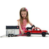 BRUDER RAM 2500 Power Wagon with horse trailer and horse 1:16