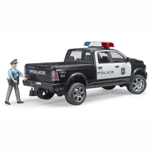 Load image into Gallery viewer, BRUDER RAM 2500 Police truck with policeman 1:16