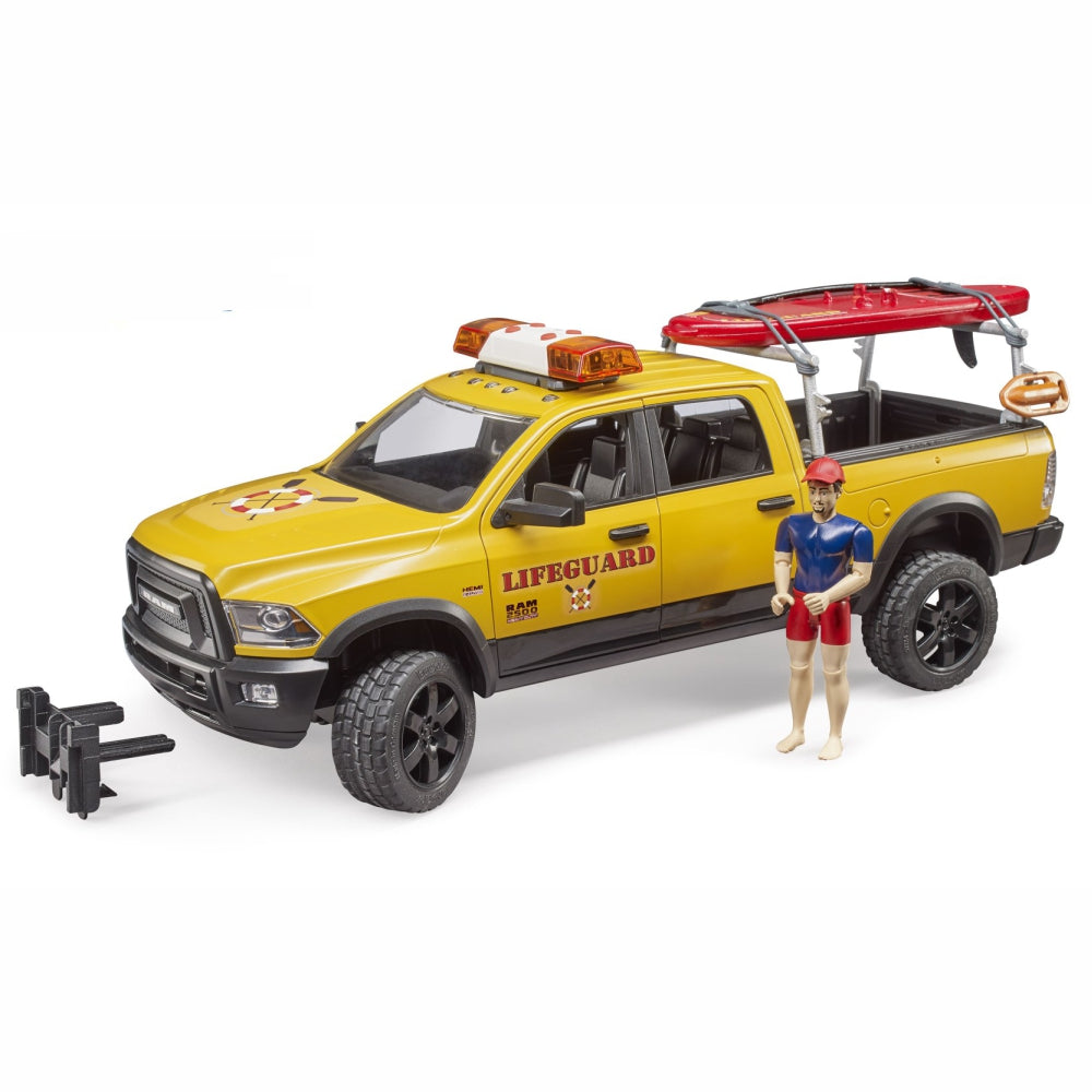 Load image into Gallery viewer, BRUDER RAM 2500 Power Wagon - Life Guard with Figure