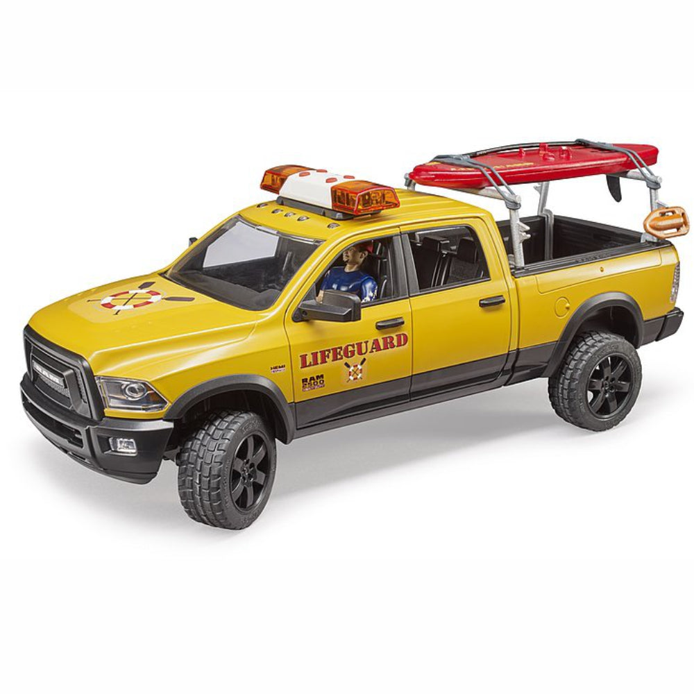 Load image into Gallery viewer, BRUDER RAM 2500 Power Wagon - Life Guard with Figure